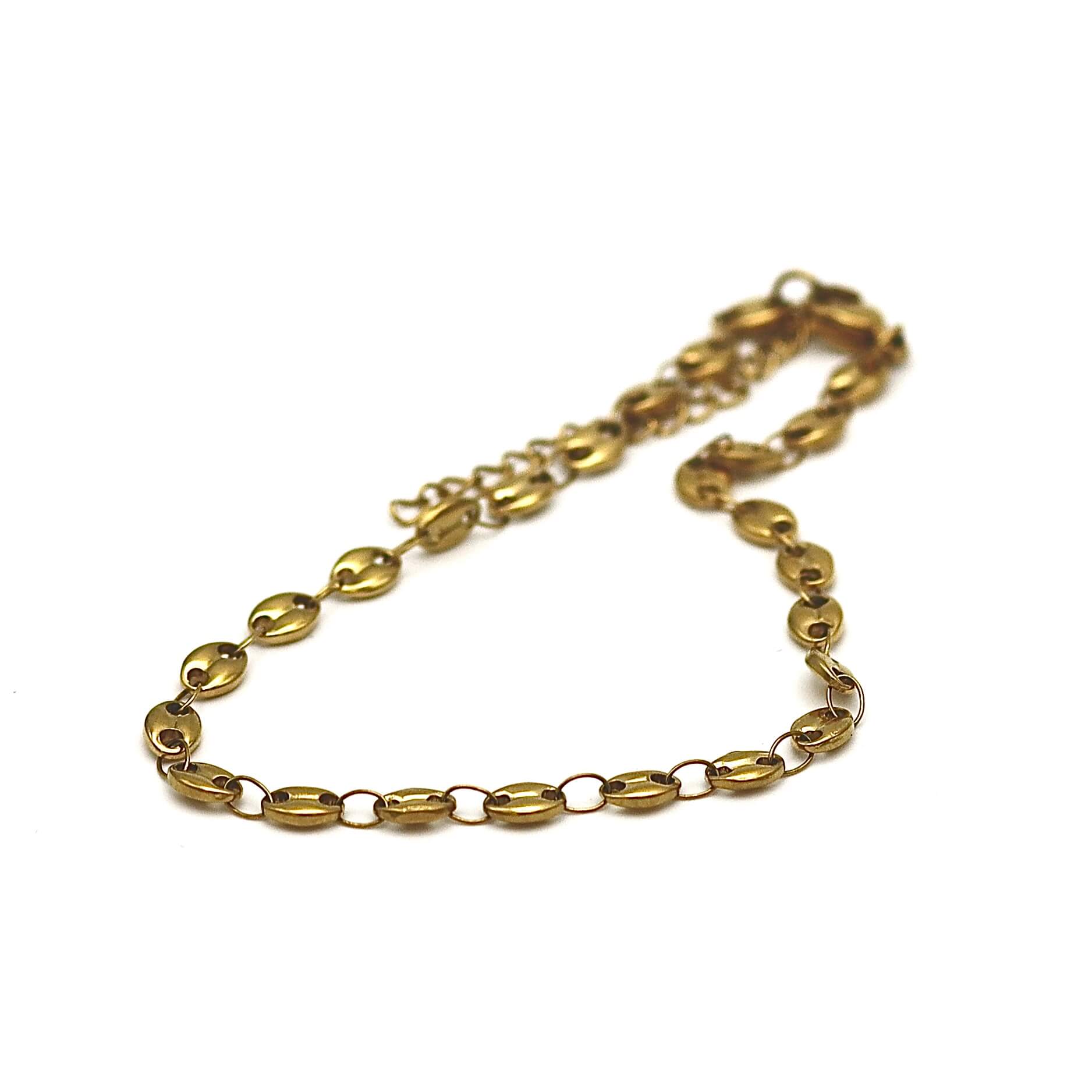 La Mer Link Anklet Gold
