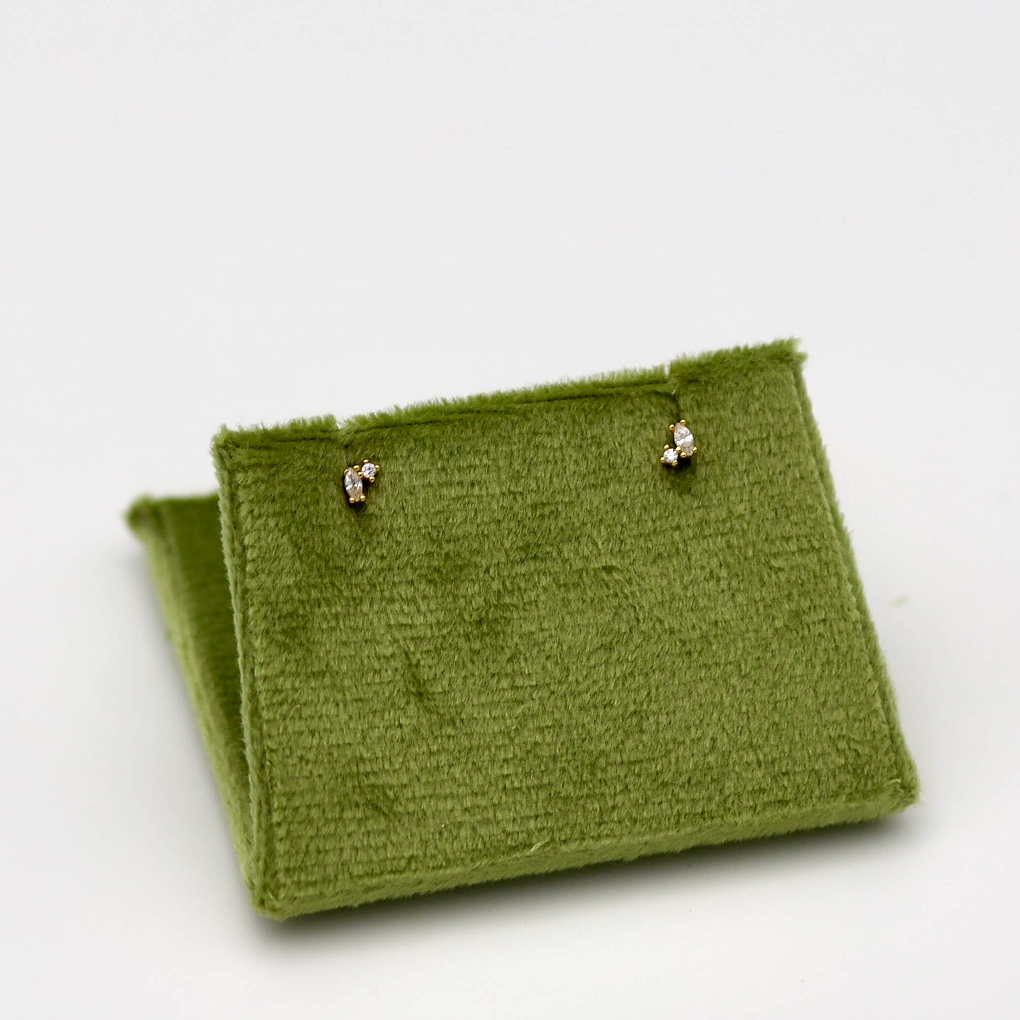 Mini Double Zirconia Studs