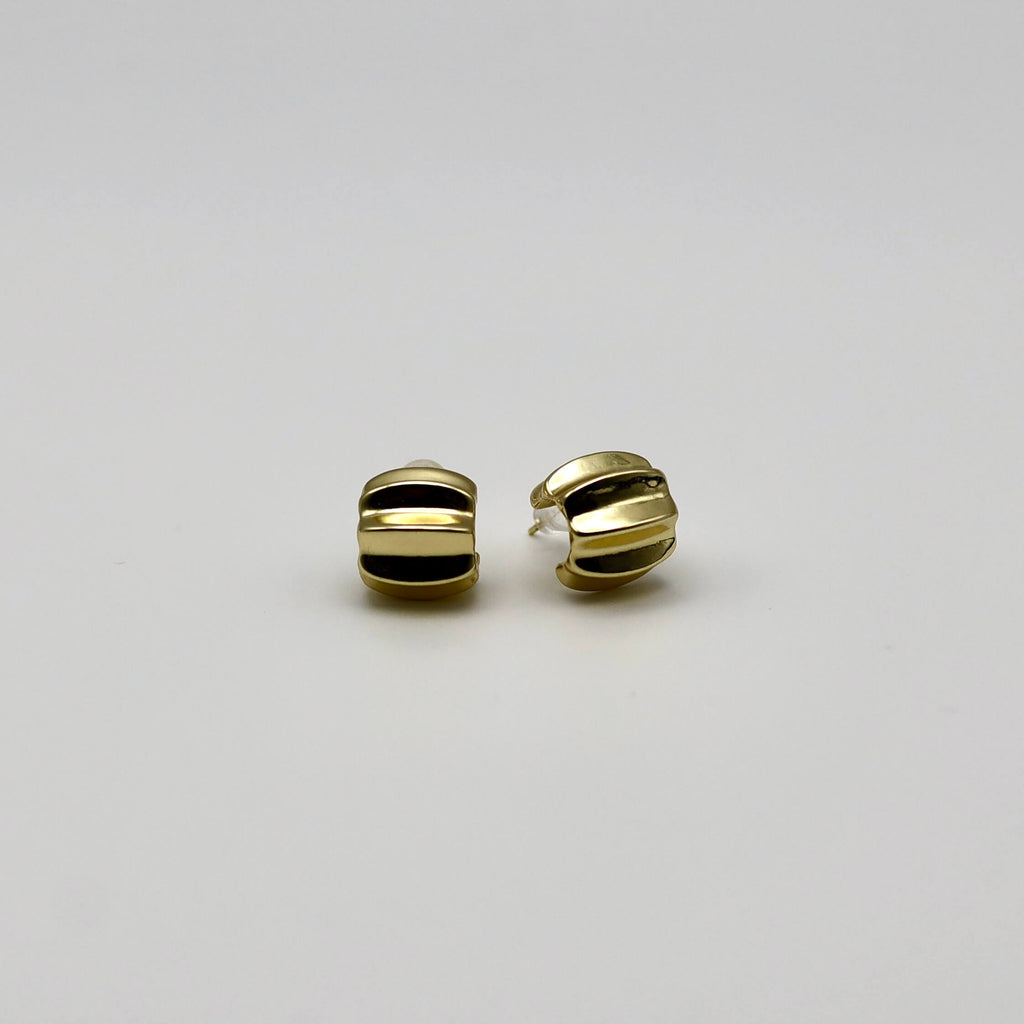 Zucca Statement Huggies Gold