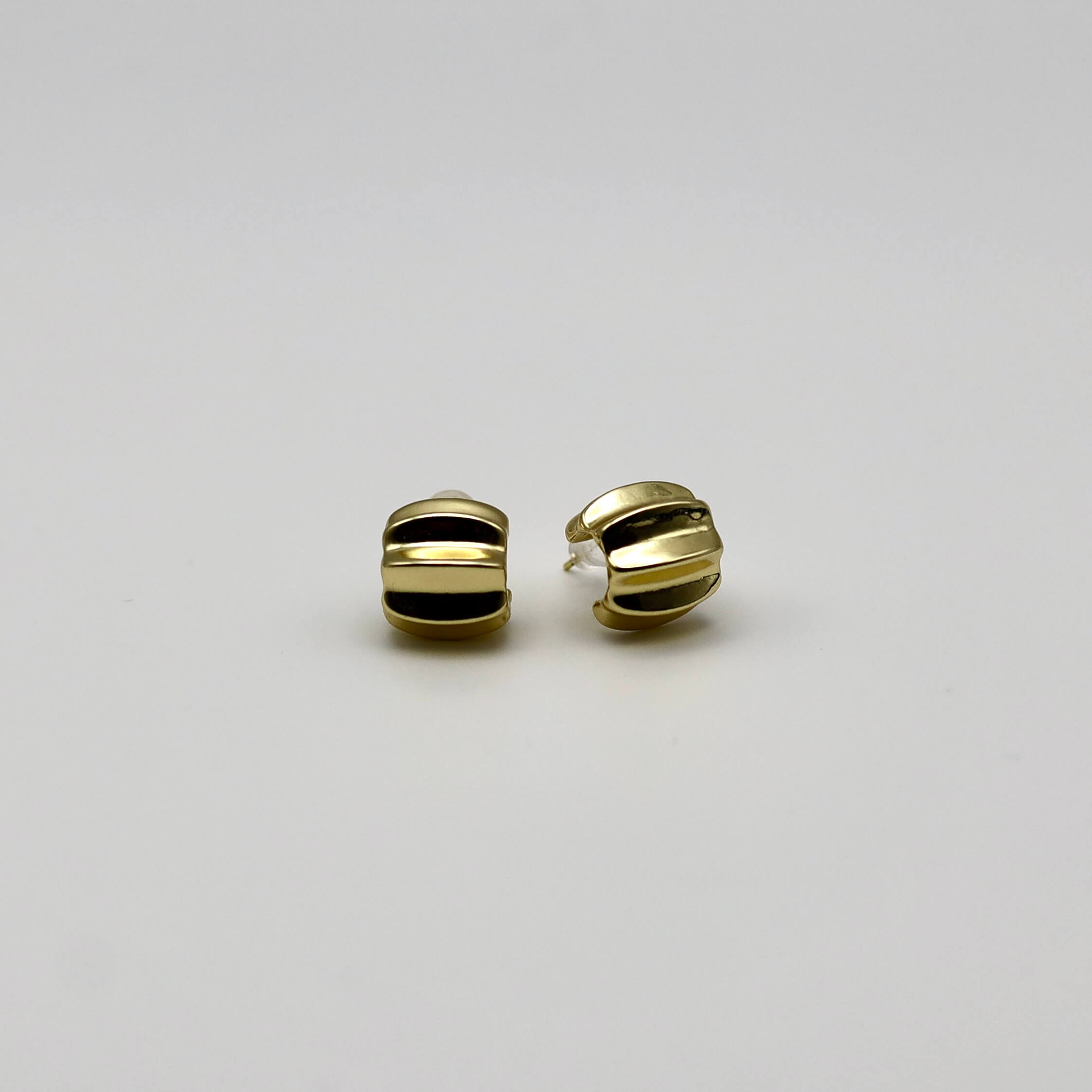 Zucca Statement Huggies Gold